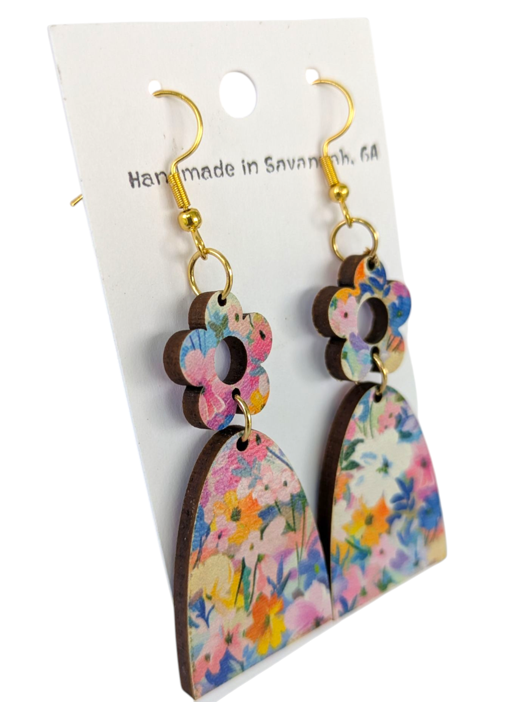 Boho Floral Dangles